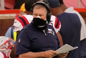 Patriots head coach Bill Belichick Patriots head coach Bill Belichick