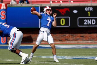 SMU QB Shane Buechele