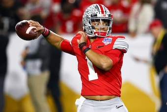 Ohio State quarterback Justin Fields will finally be back in action next Saturday.