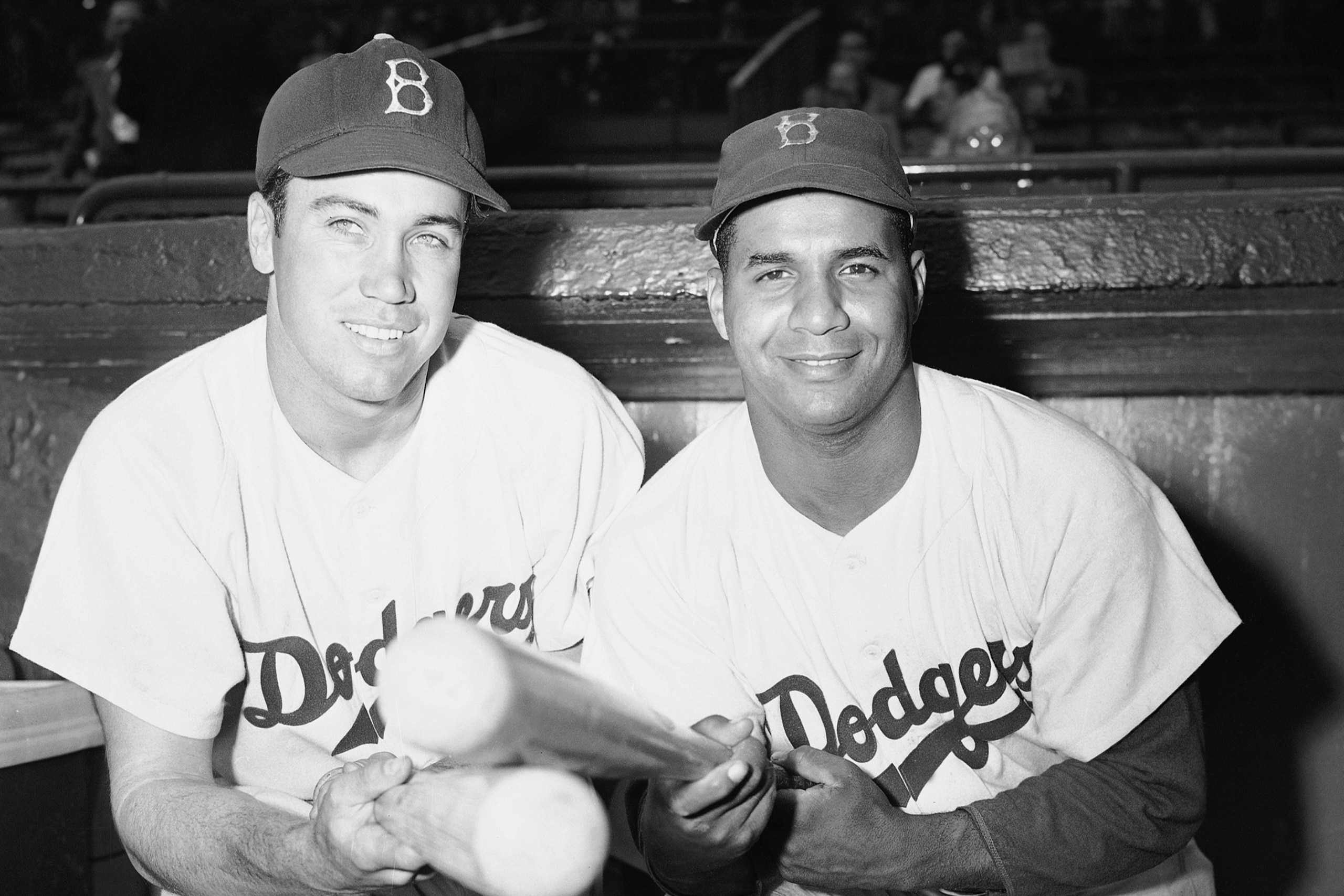 Duke Snider and Roy Campanella Duke Snider and Roy Campanella