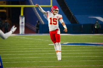Kansas City Chiefs quarterback Patrick Mahomes