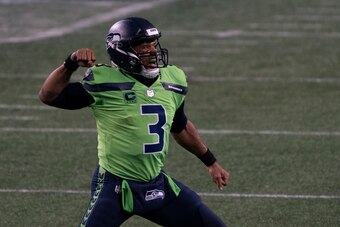 Seattle Seahawks quarterback Russell Wilson