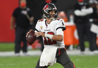 Tampa Bay Buccaneers quarterback Tom Brady