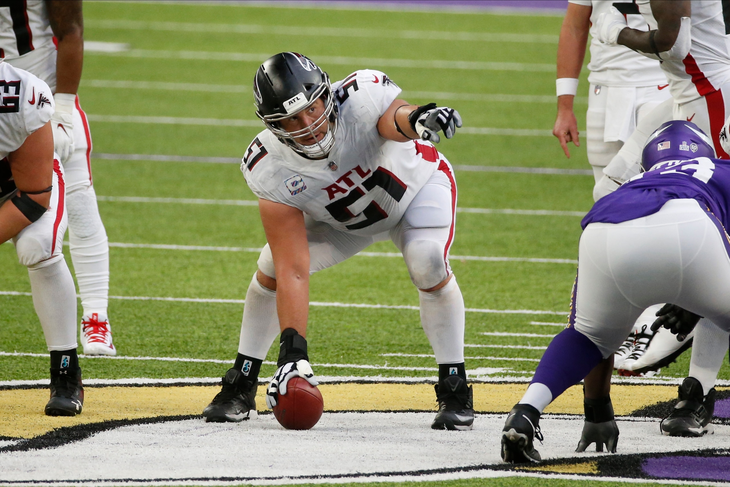 Falcons C Alex Mack