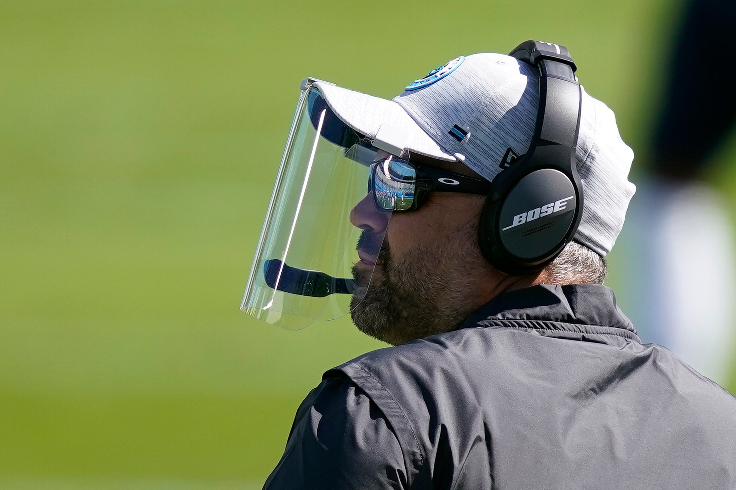 Panthers head coach Matt Rhule