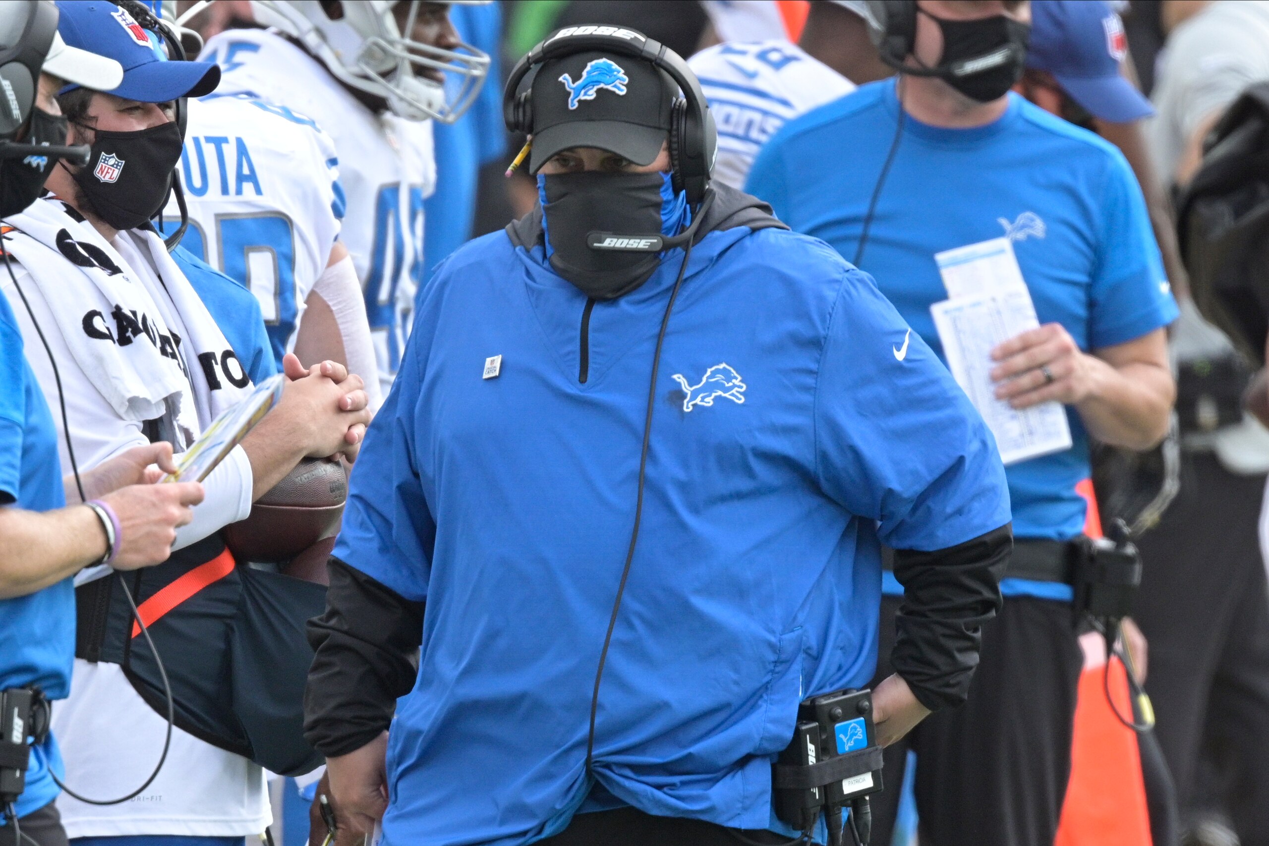 Lions head coach Matt Patricia