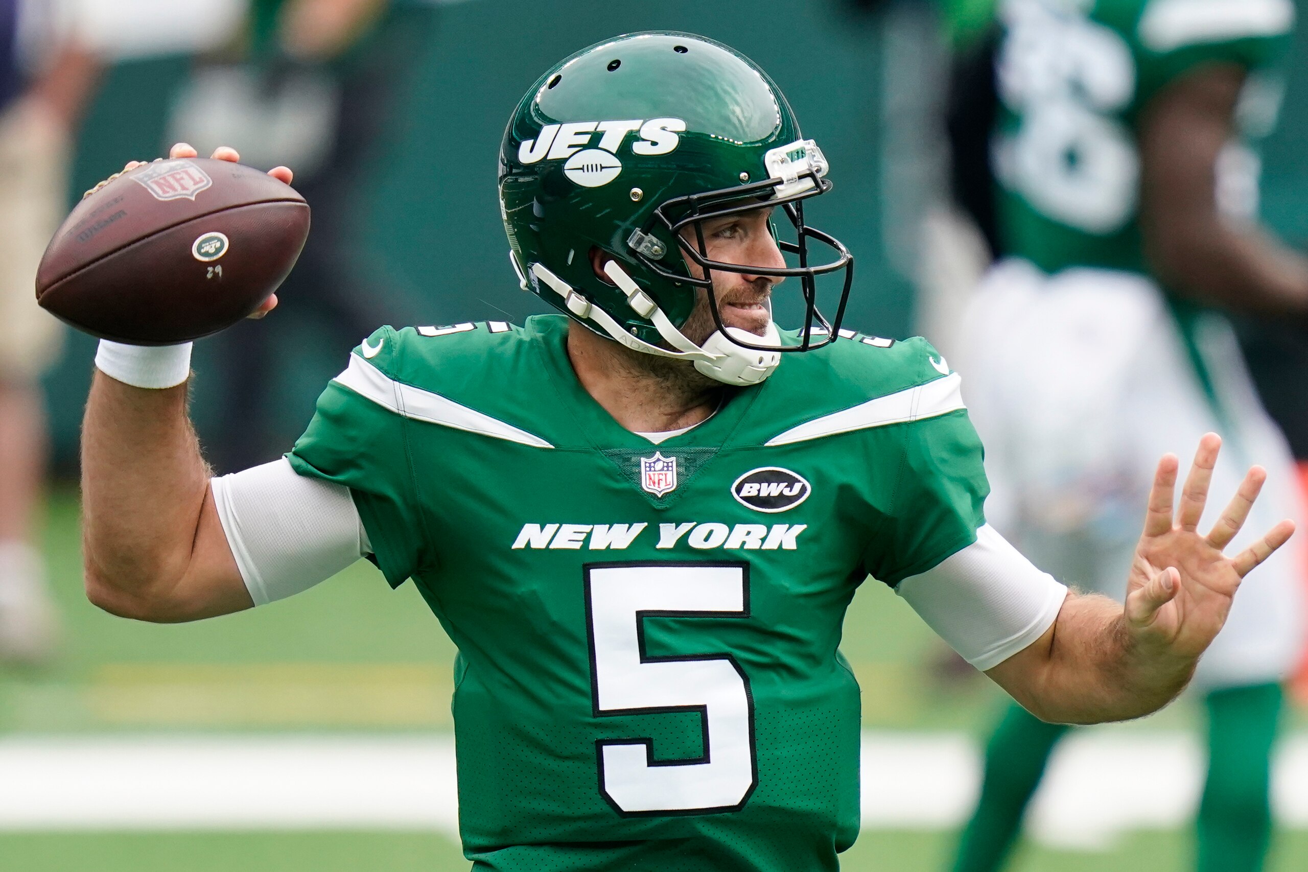 Jets QB Joe Flacco