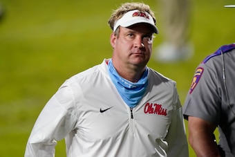 Ole Miss head coach Lane Kiffin