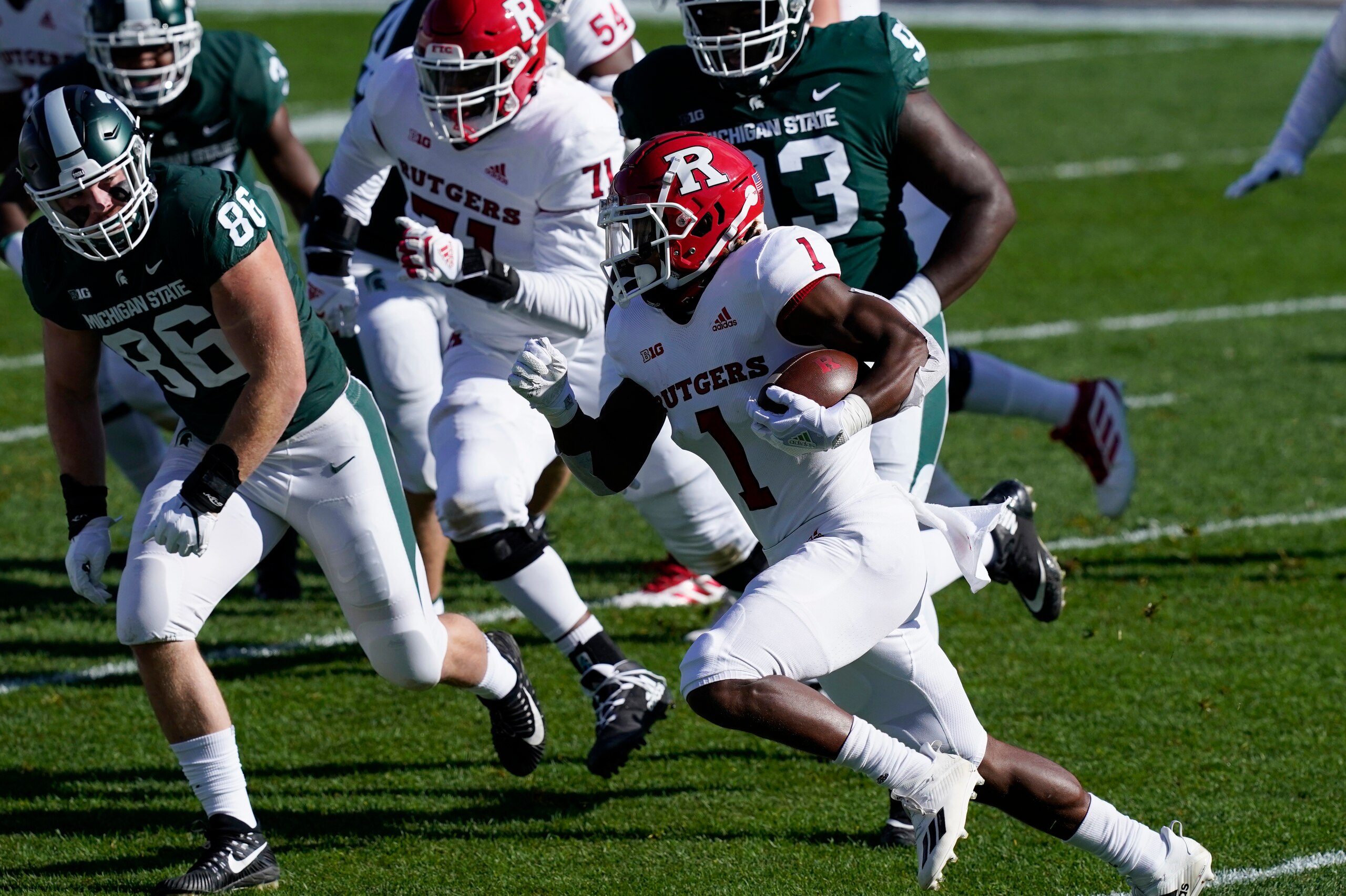 Rutgers RB Isaih Pacheco