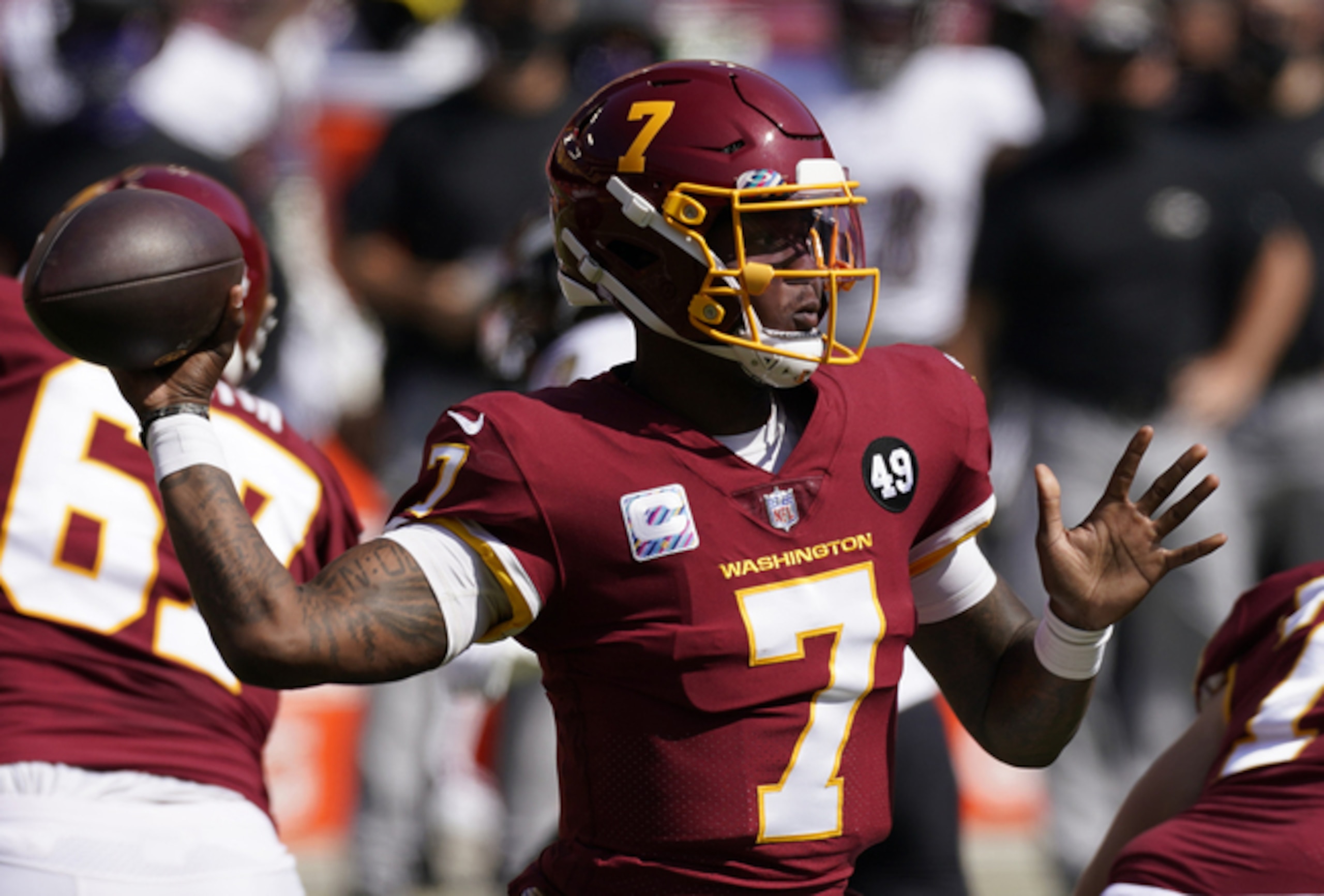 Dwayne Haskins Jr. has seemingly fallen out of favor in Washington.