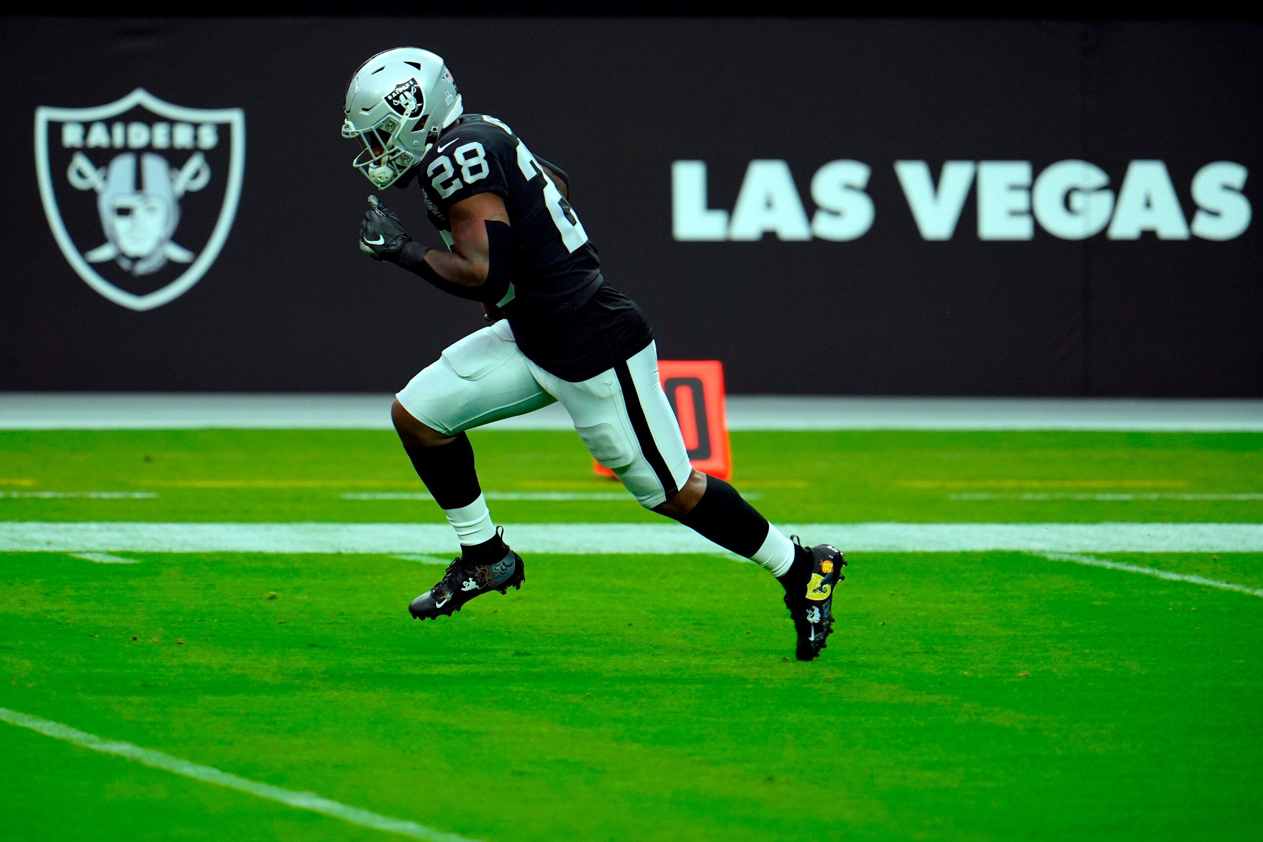 Las Vegas Raiders running back Josh Jacobs