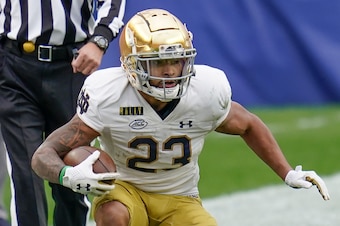 Notre Dame RB Kyren Williams Notre Dame RB Kyren Williams