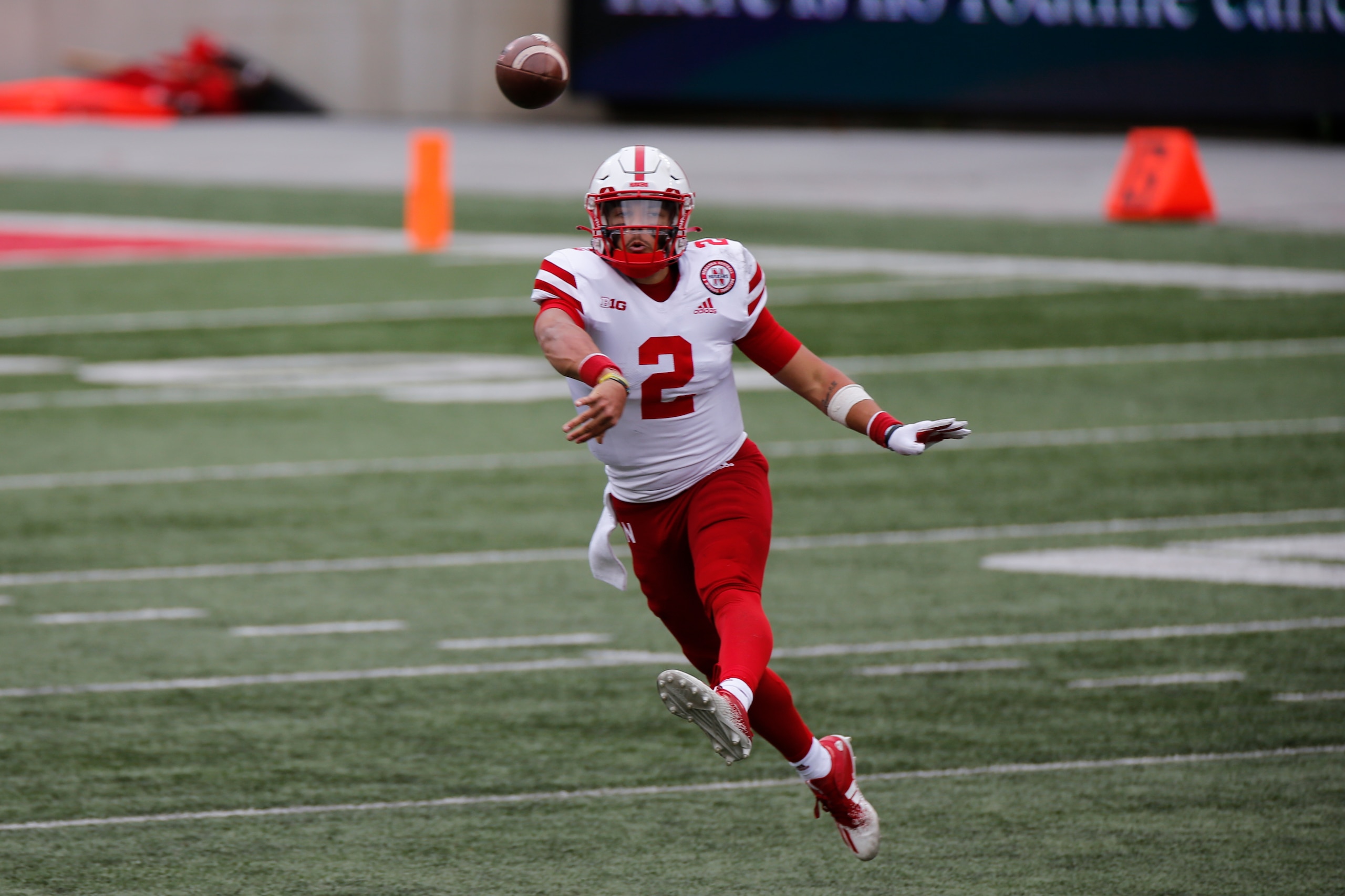 Nebraska QB Adrian Martinez