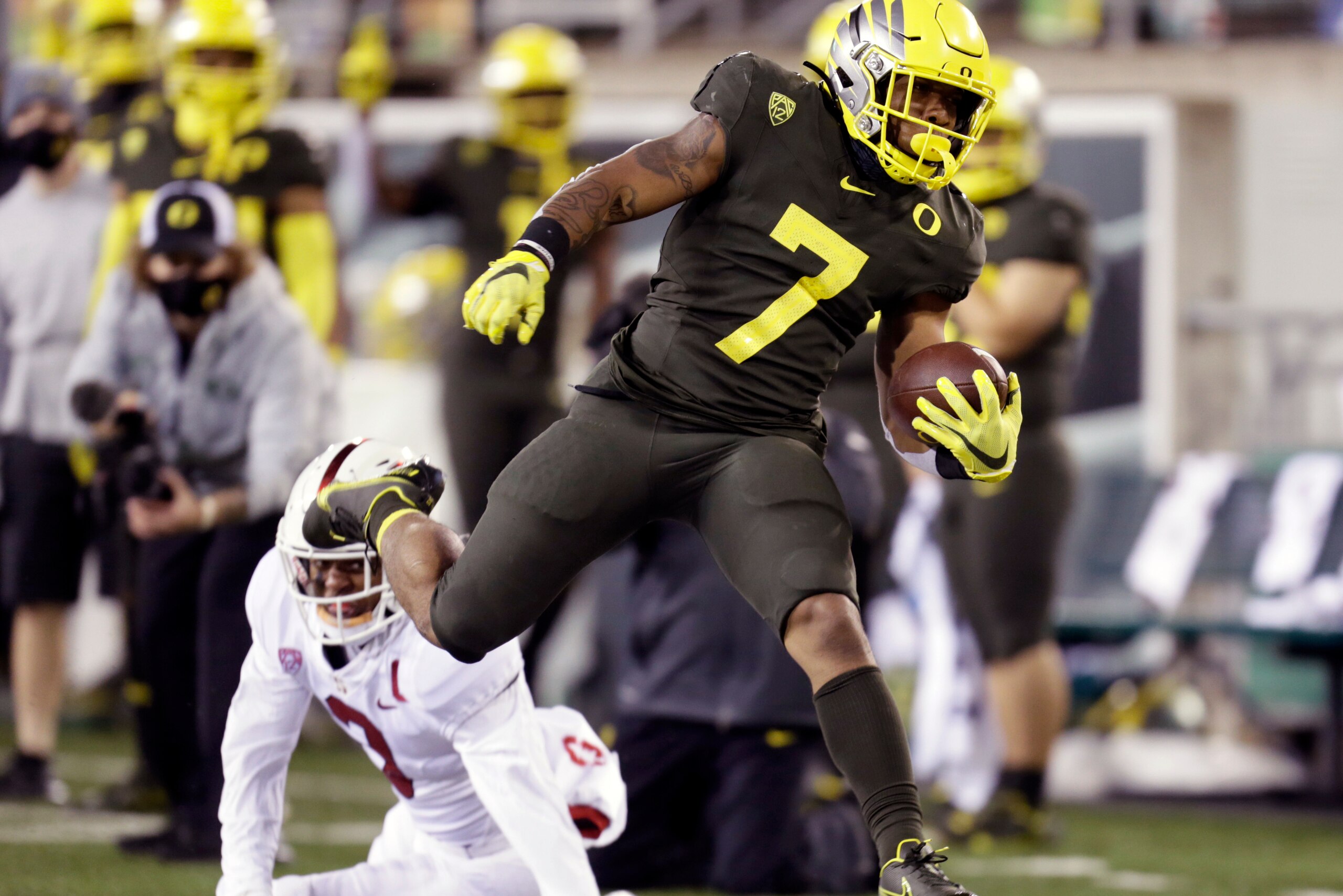 Oregon RB CJ Verdell Oregon RB CJ Verdell