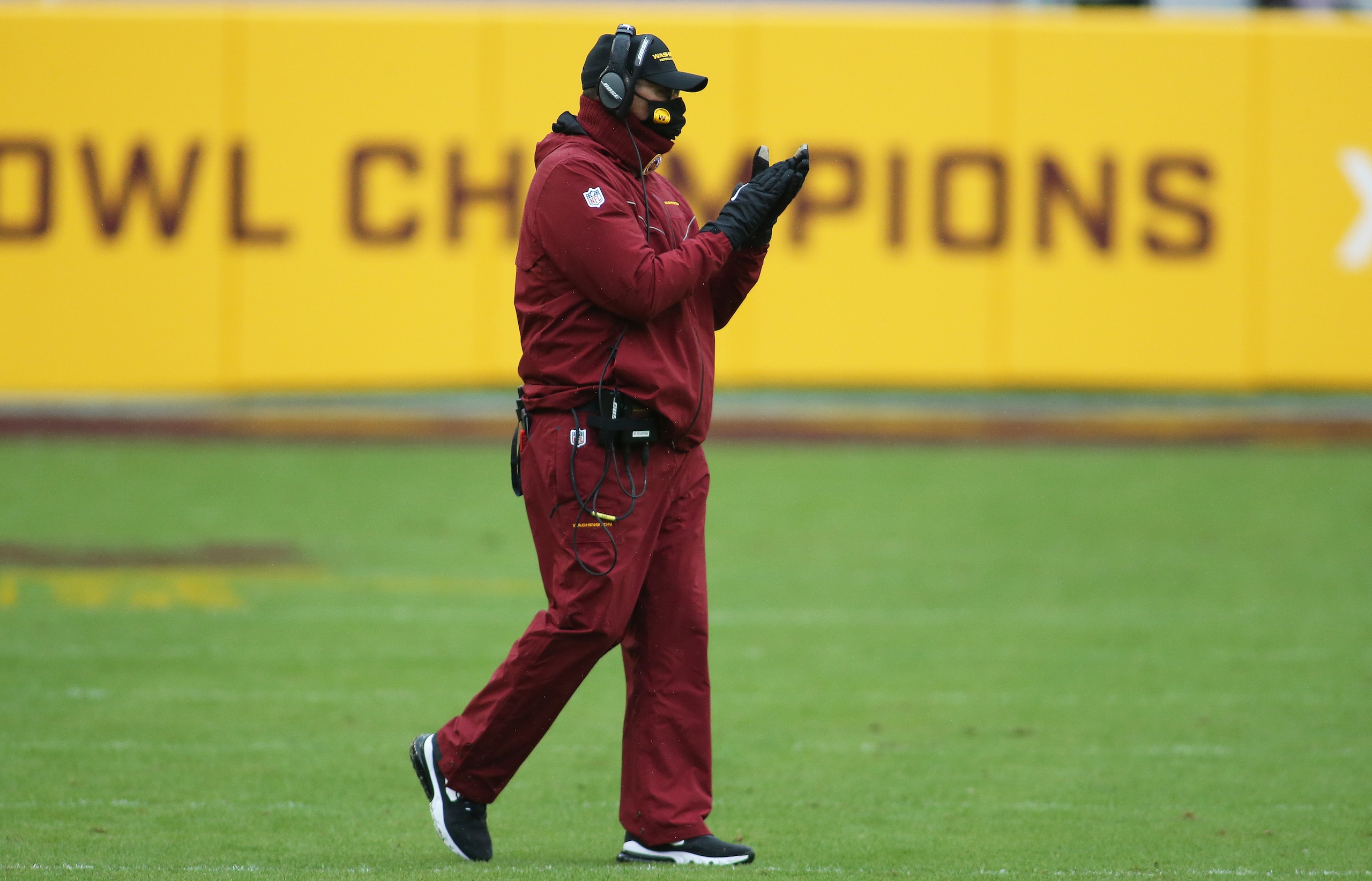 Washington Football Team head coach Ron Rivera