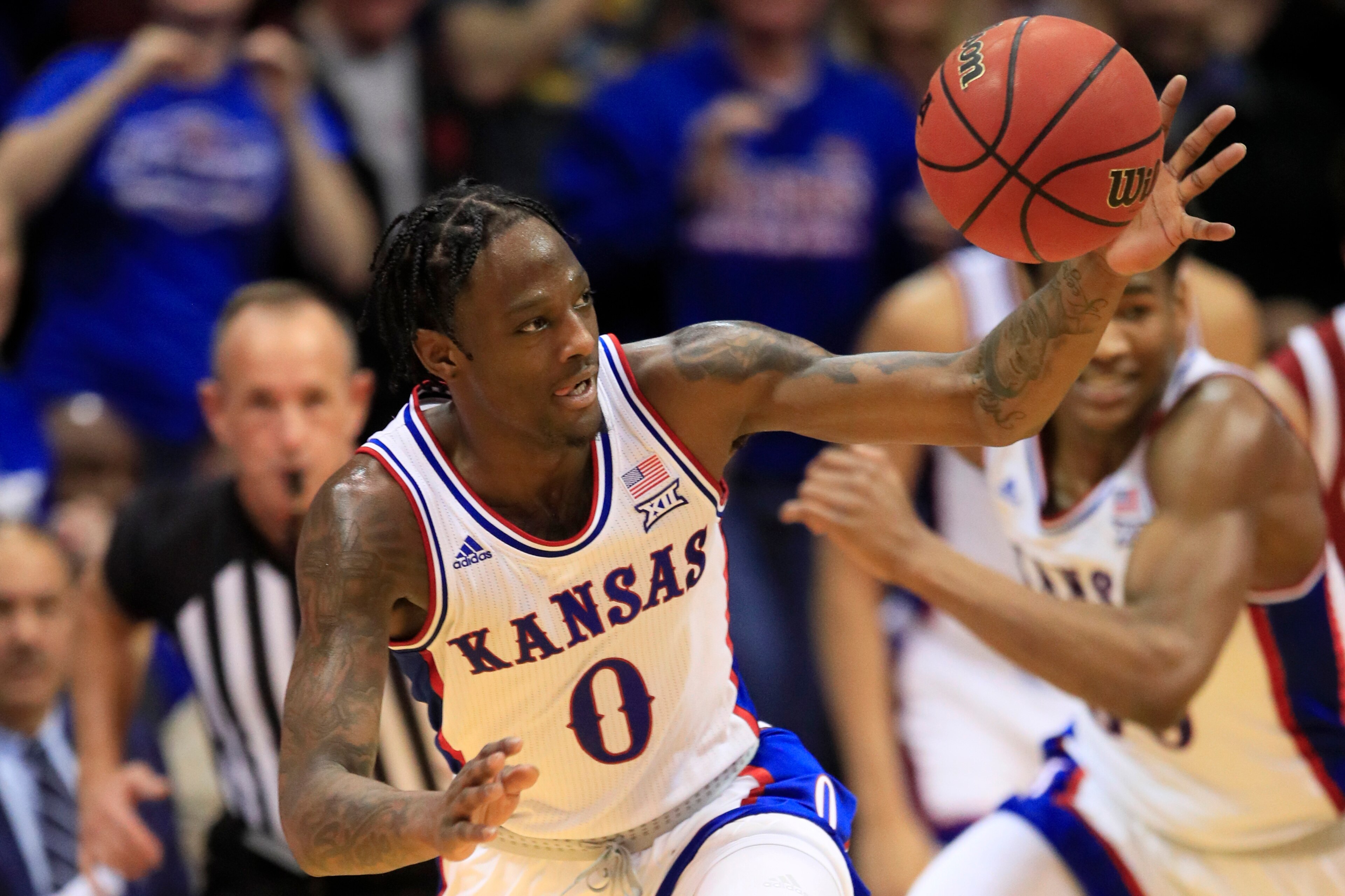 Kansas' Marcus Garrett