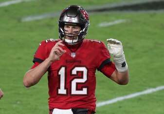 Tampa Bay Buccaneers quarterback Tom Brady