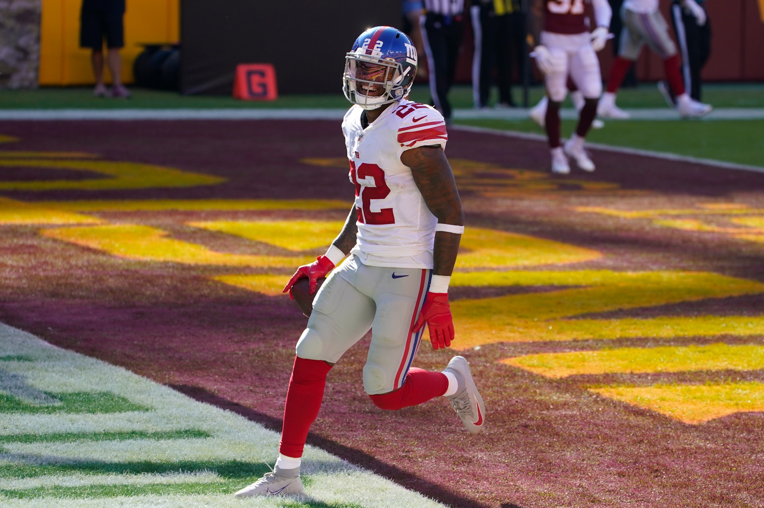 New York Giants running back Wayne Gallman