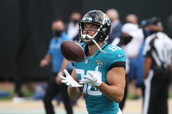 Jacksonville Jaguars tight end Tyler Eifert Jacksonville Jaguars tight end Tyler Eifert
