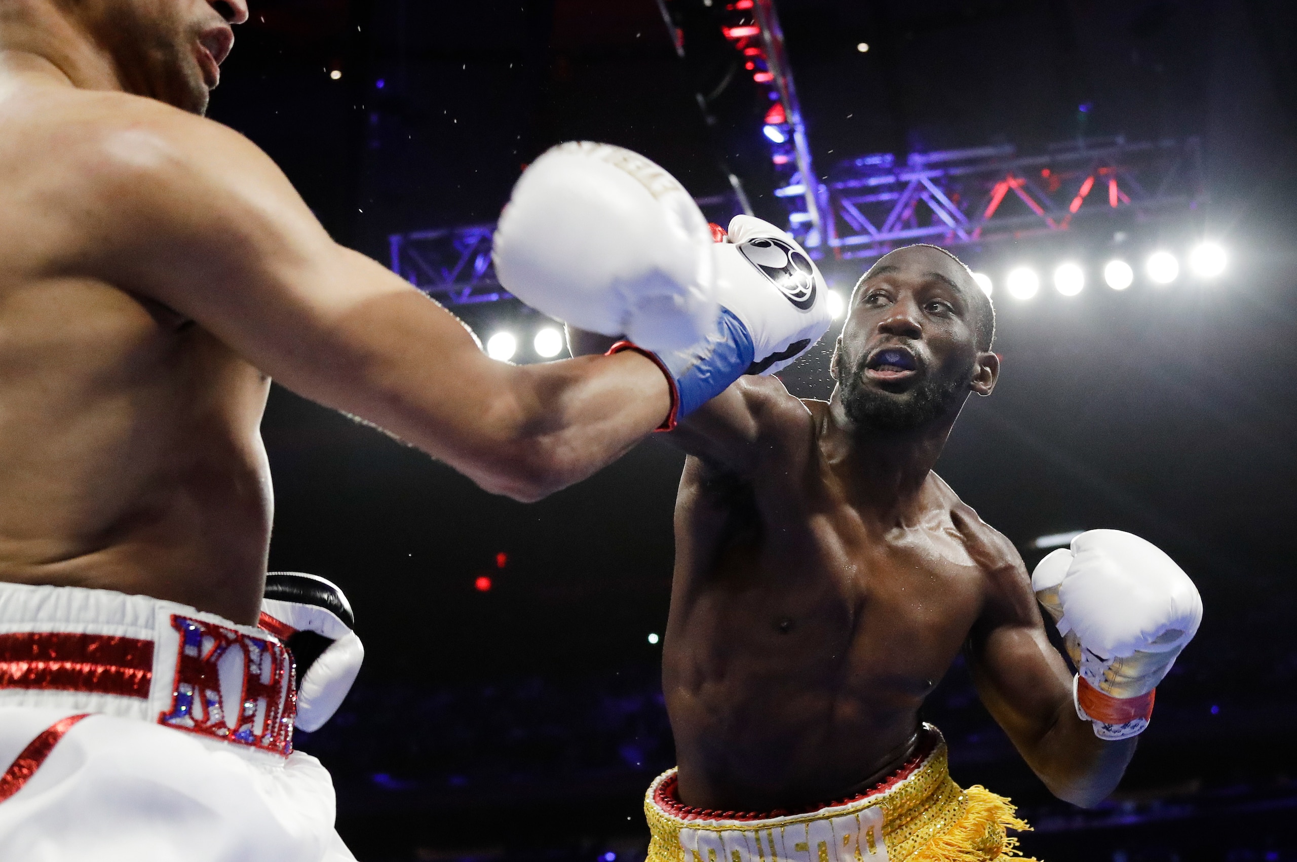 Terence Crawford returns to the ring this weekend.
