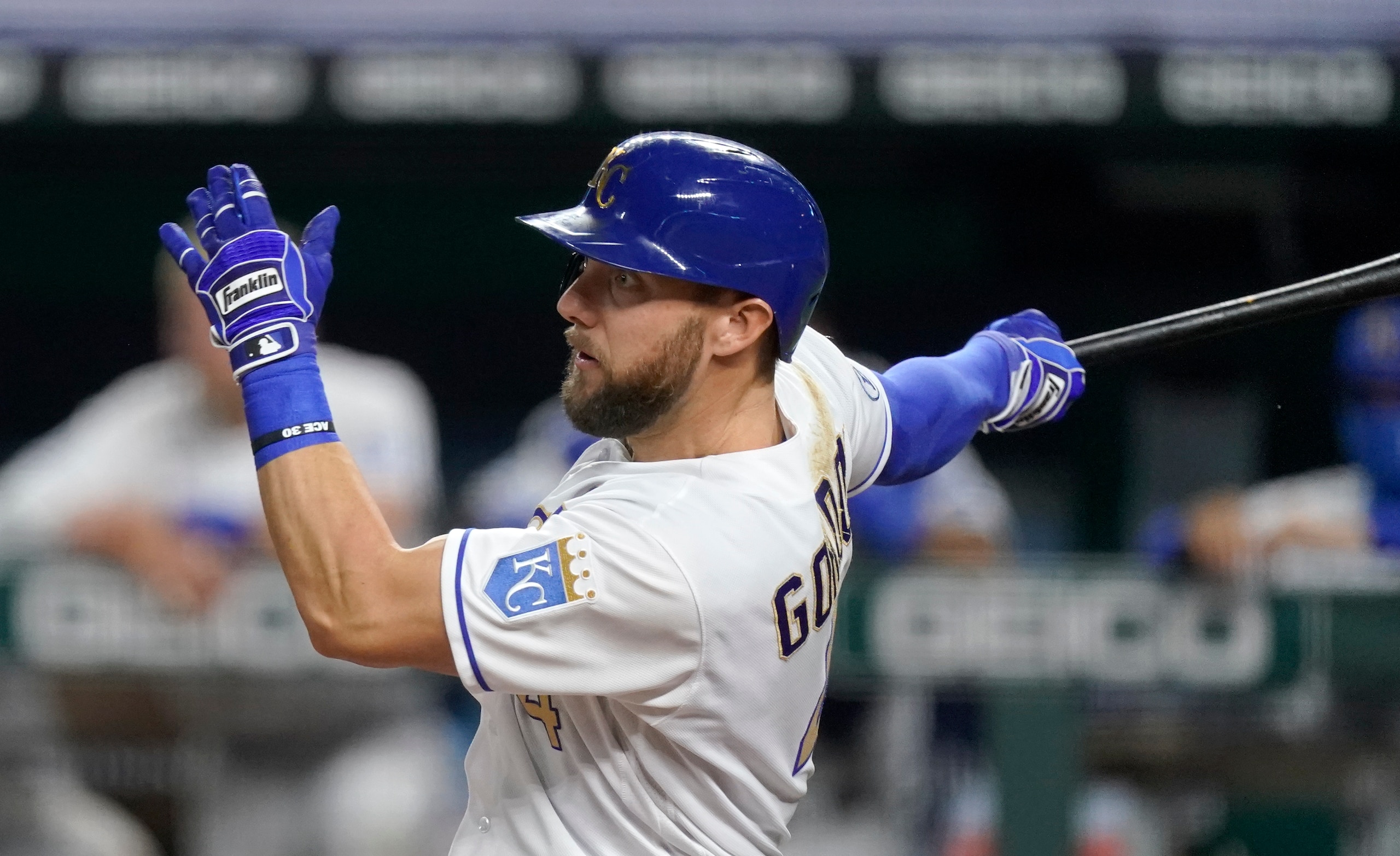The Royals have a void to fill in left field following the retirement of Alex Gordon. The Royals have a void to fill in left field following the retirement of Alex Gordon.