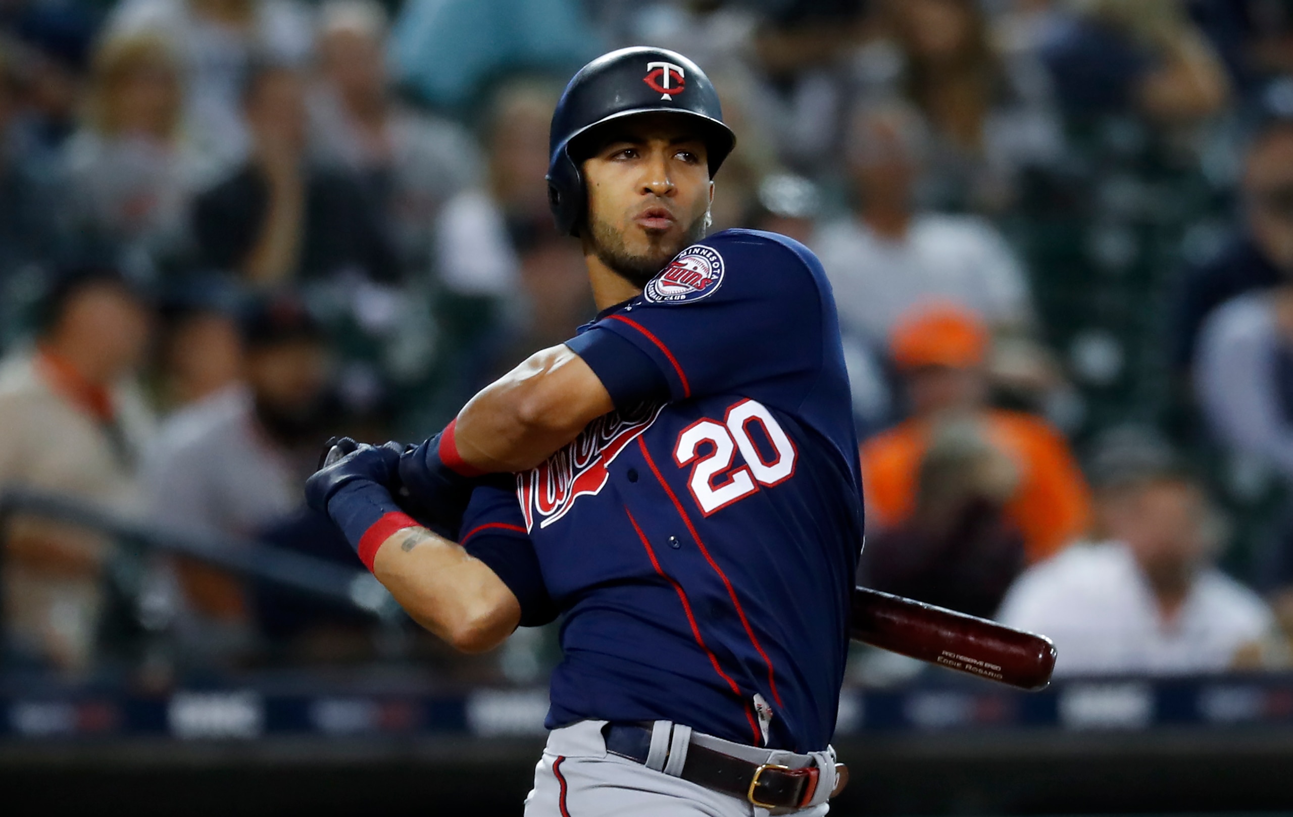 A non-tender of Eddie Rosario could open up money to sign Ozuna. A non-tender of Eddie Rosario could open up money to sign Ozuna.