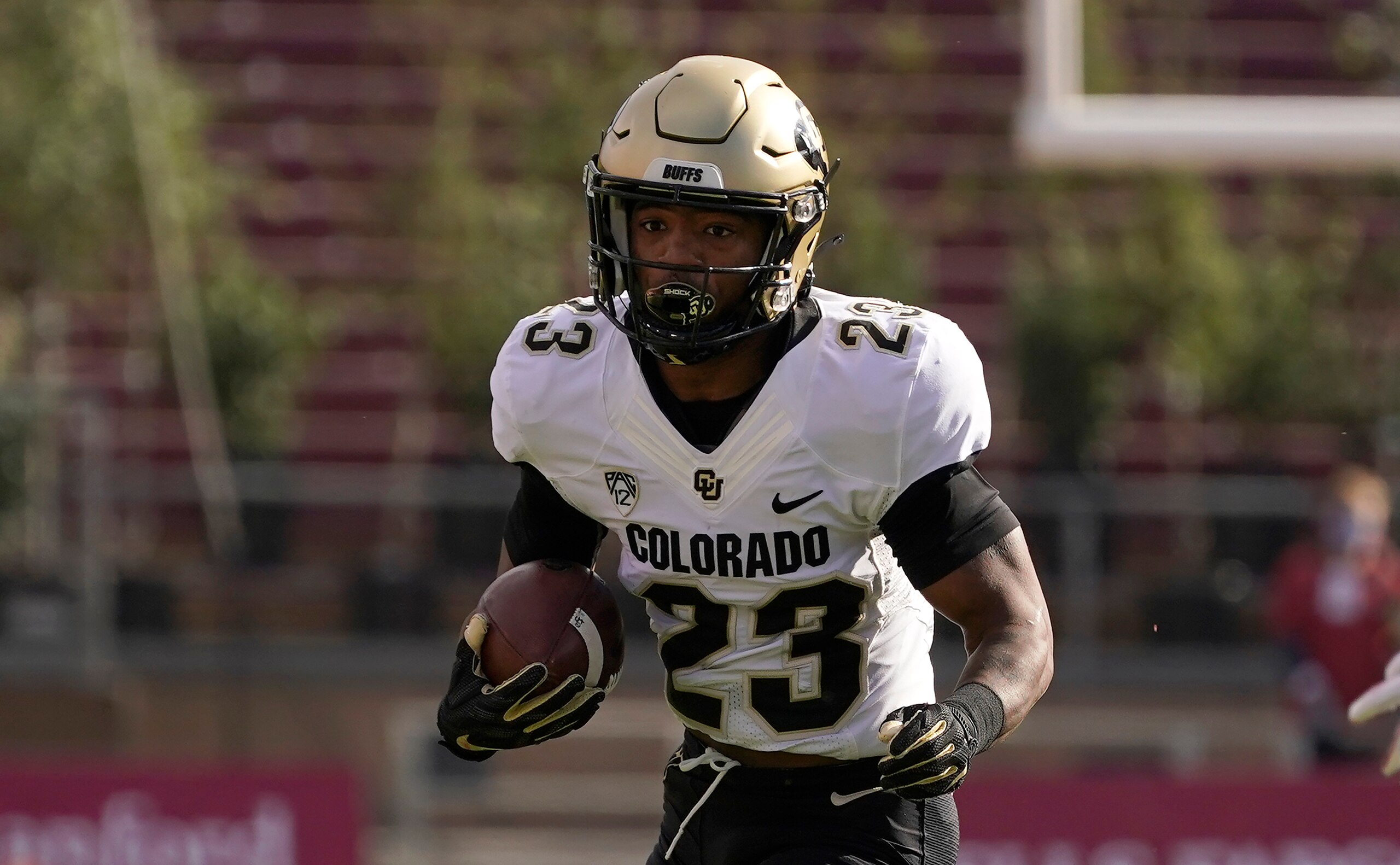 Colorado RB Jarek Broussard Colorado RB Jarek Broussard