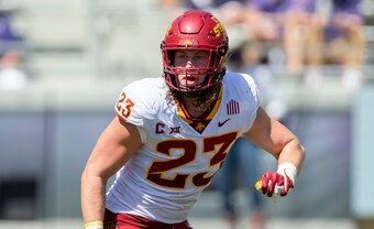 Iowa State linebacker Mike Rose