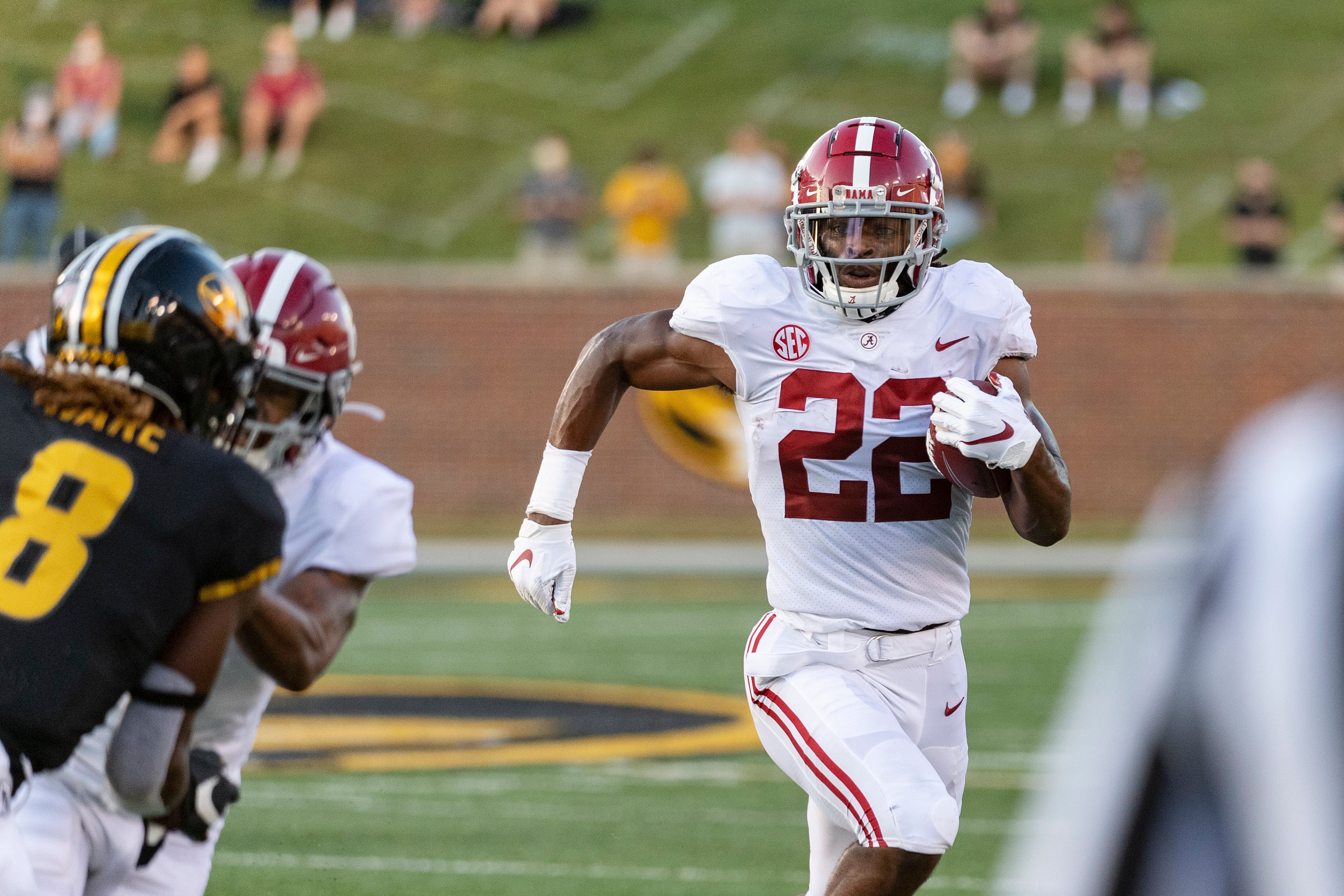 Alabama running back Najee Harris