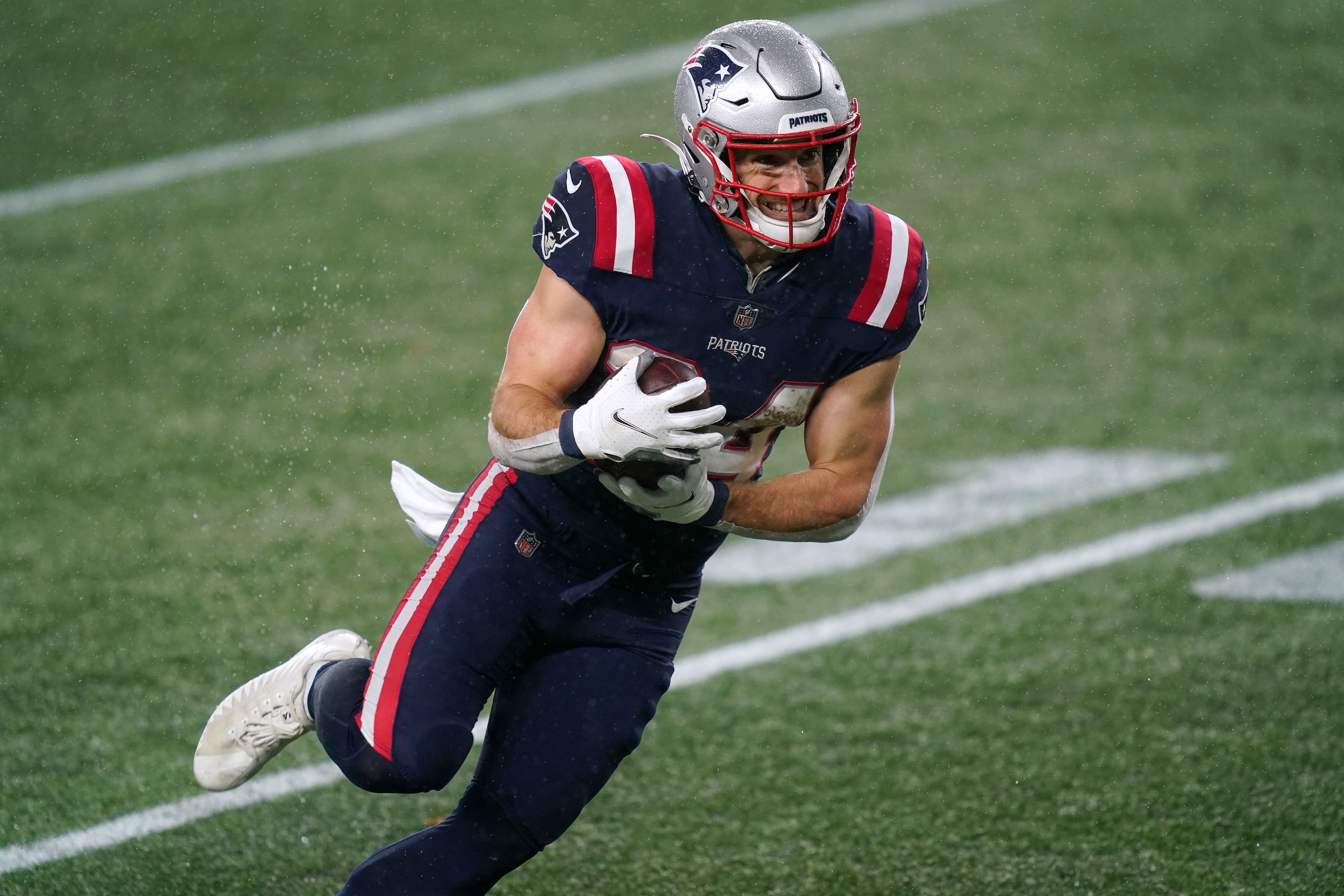New England Patriots running back Rex Burkhead