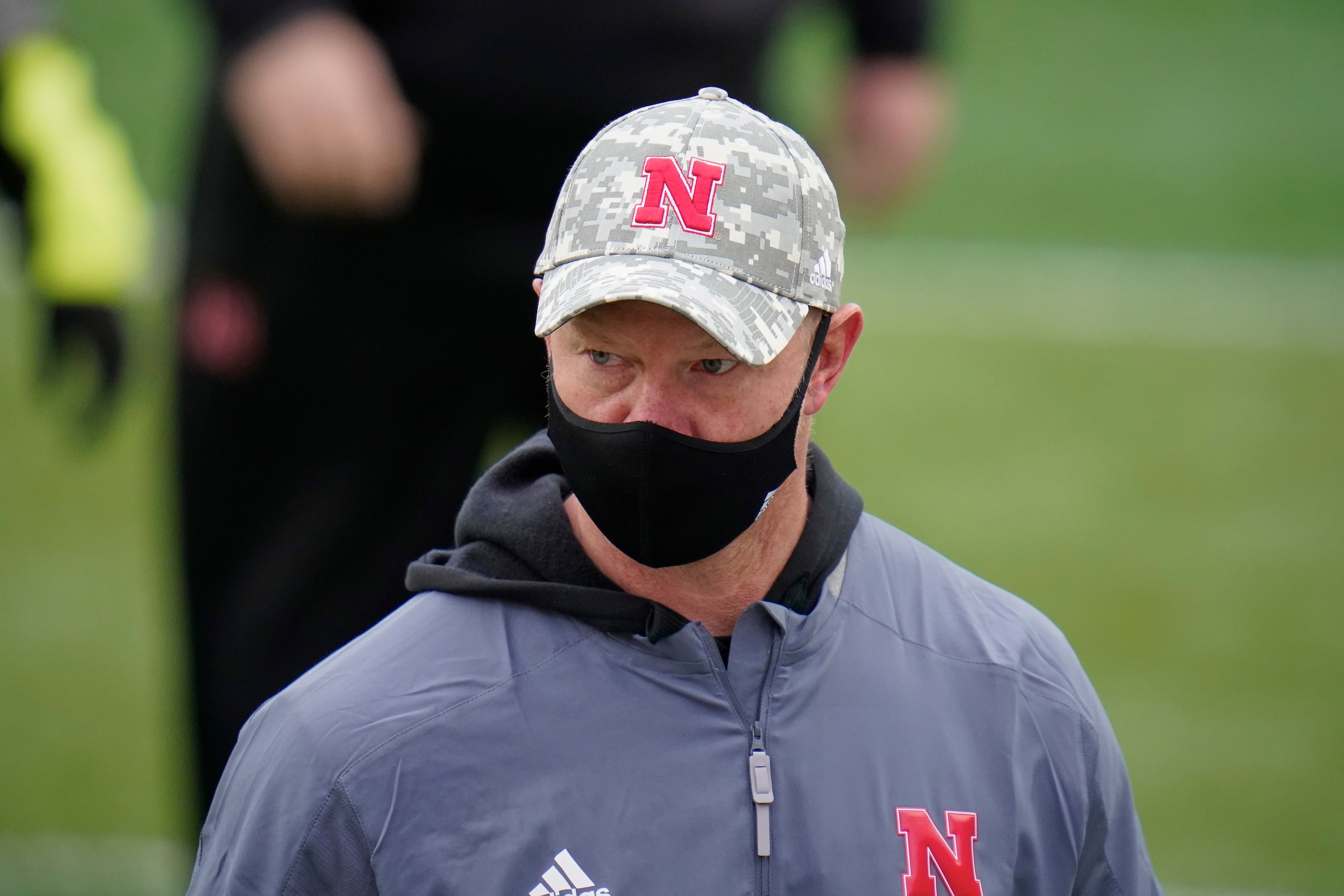 Nebraska head coach Scott Frost Nebraska head coach Scott Frost