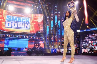 Sasha Banks has cemented her status as the female face of WWE SmackDown with the roll she's been on recently.