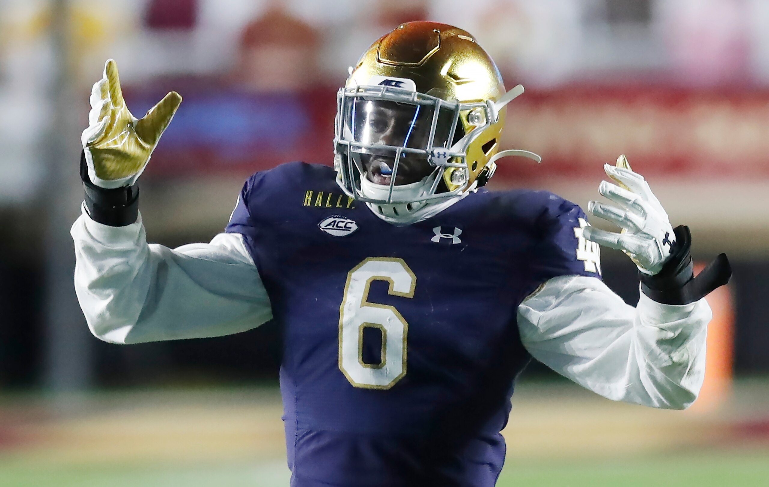 Notre Dame LB Jeremiah Owusu-Koramoah Notre Dame LB Jeremiah Owusu-Koramoah