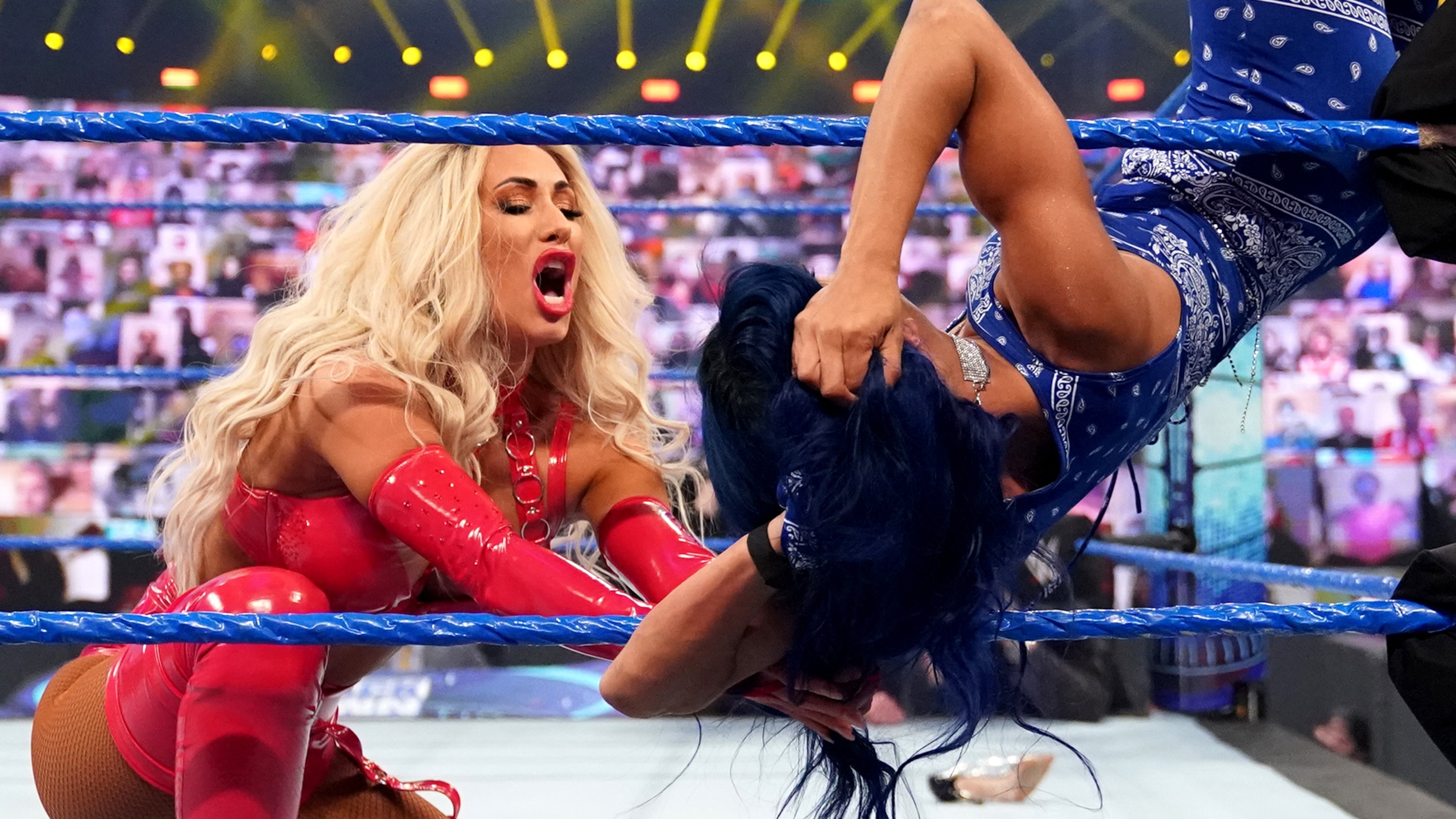 Banks looks weak, then beats Asuka two nights later. Carmella won't beat Banks when she gets her inevitable title shot, either.