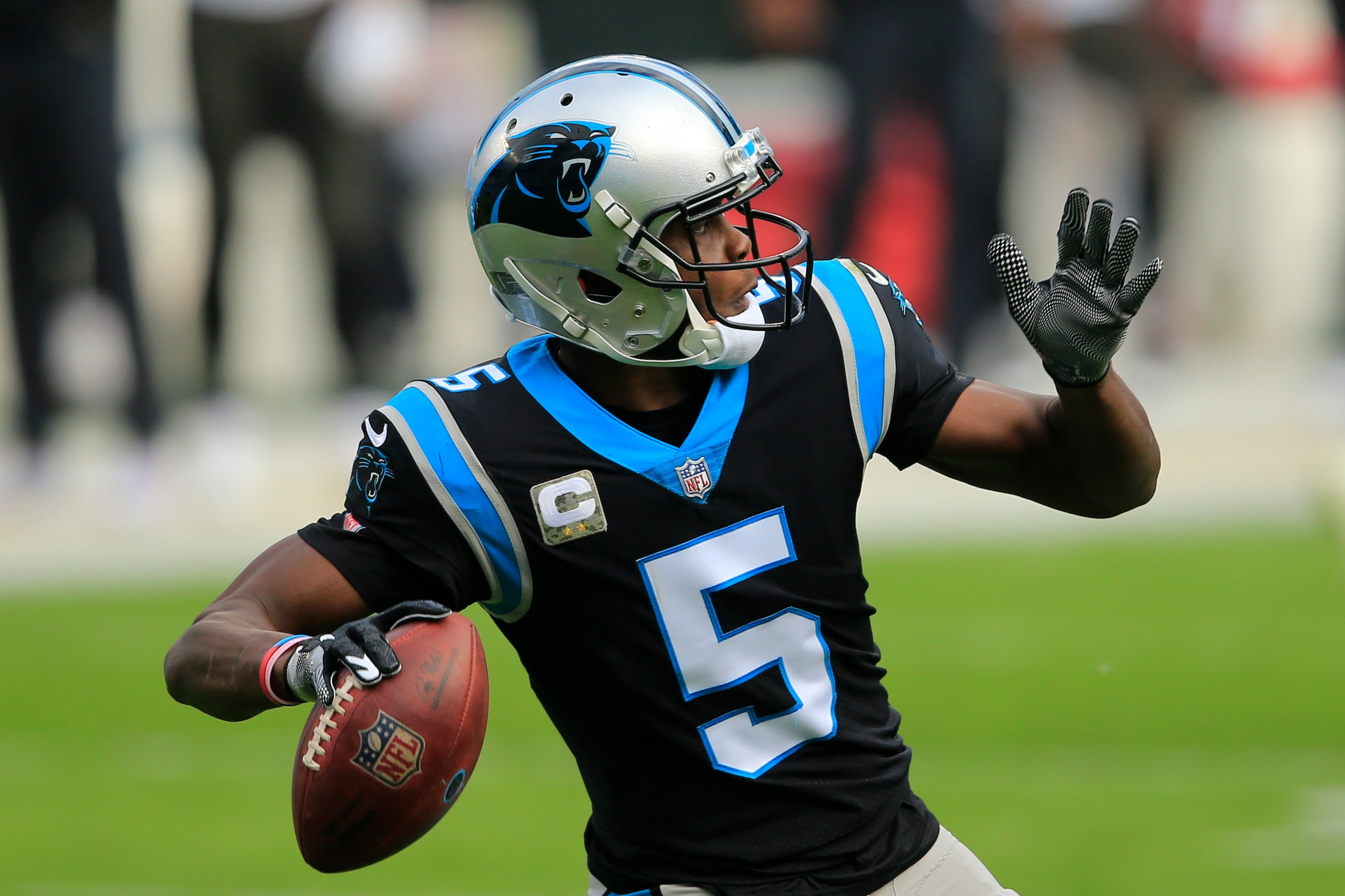 Carolina Panthers quarterback Teddy Bridgewater