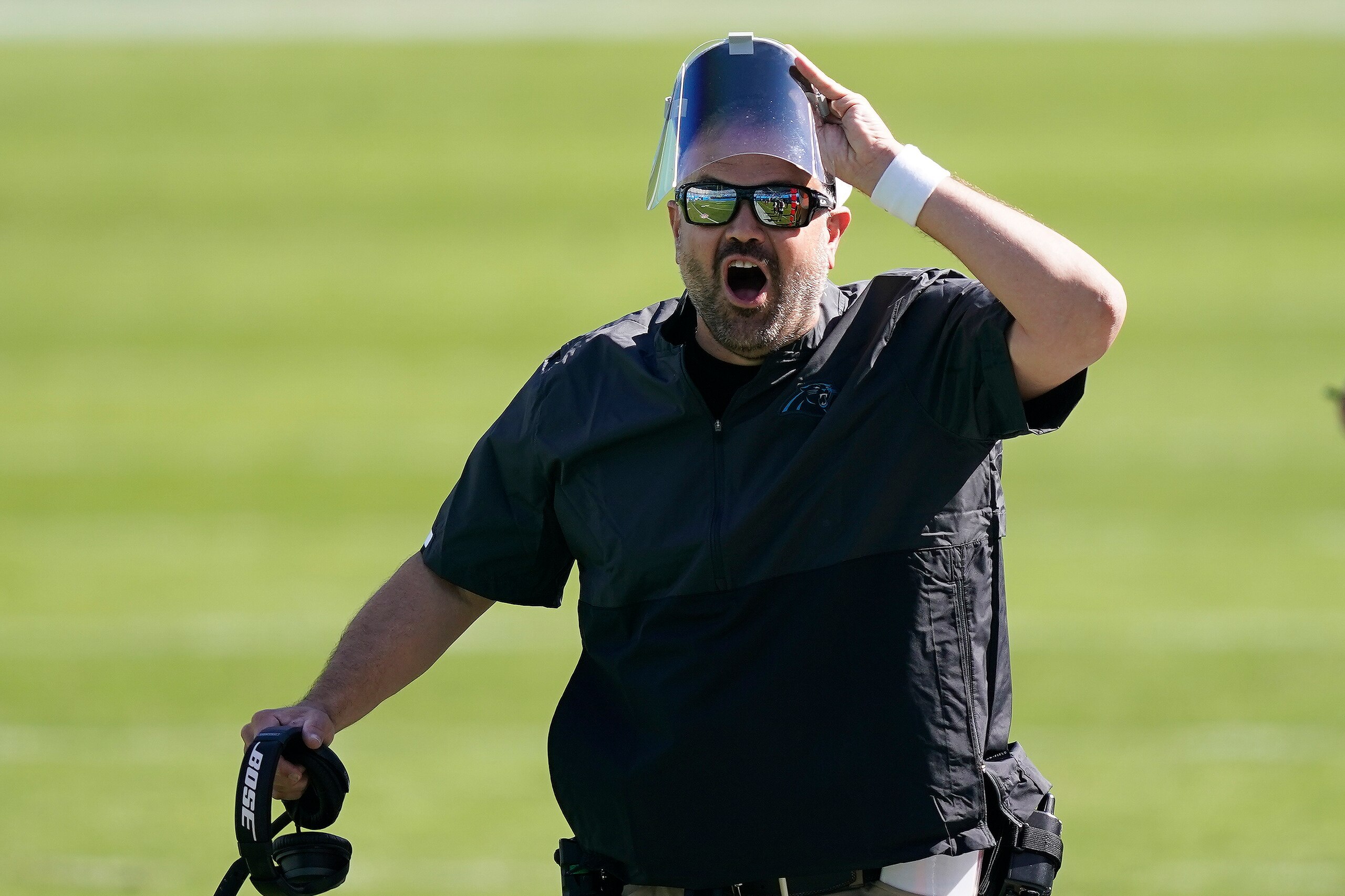 Carolina Panthers head coach Matt Rhule