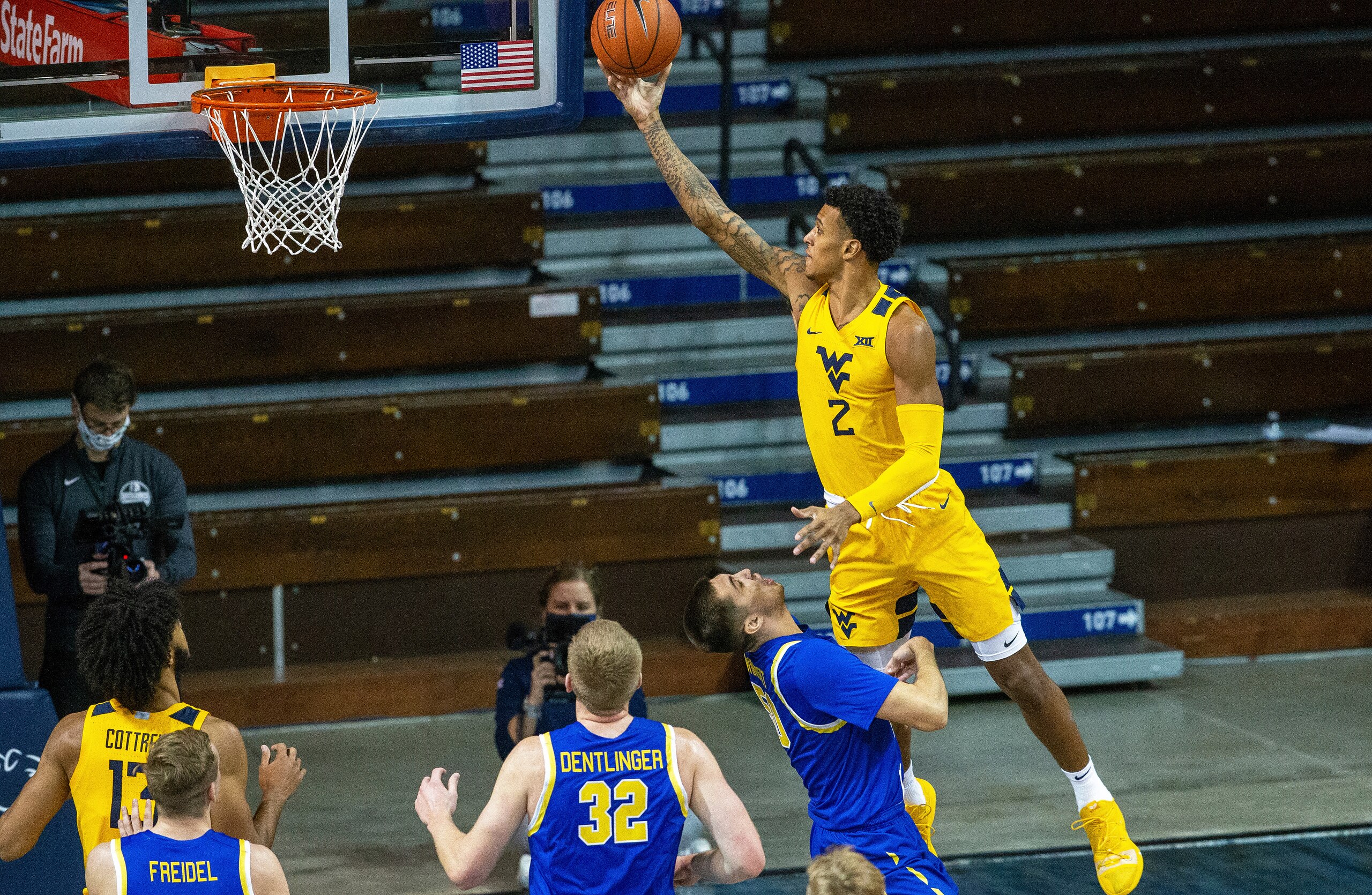 West Virginia's Jalen Bridges