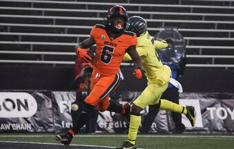 Oregon State RB Jermar Jefferson