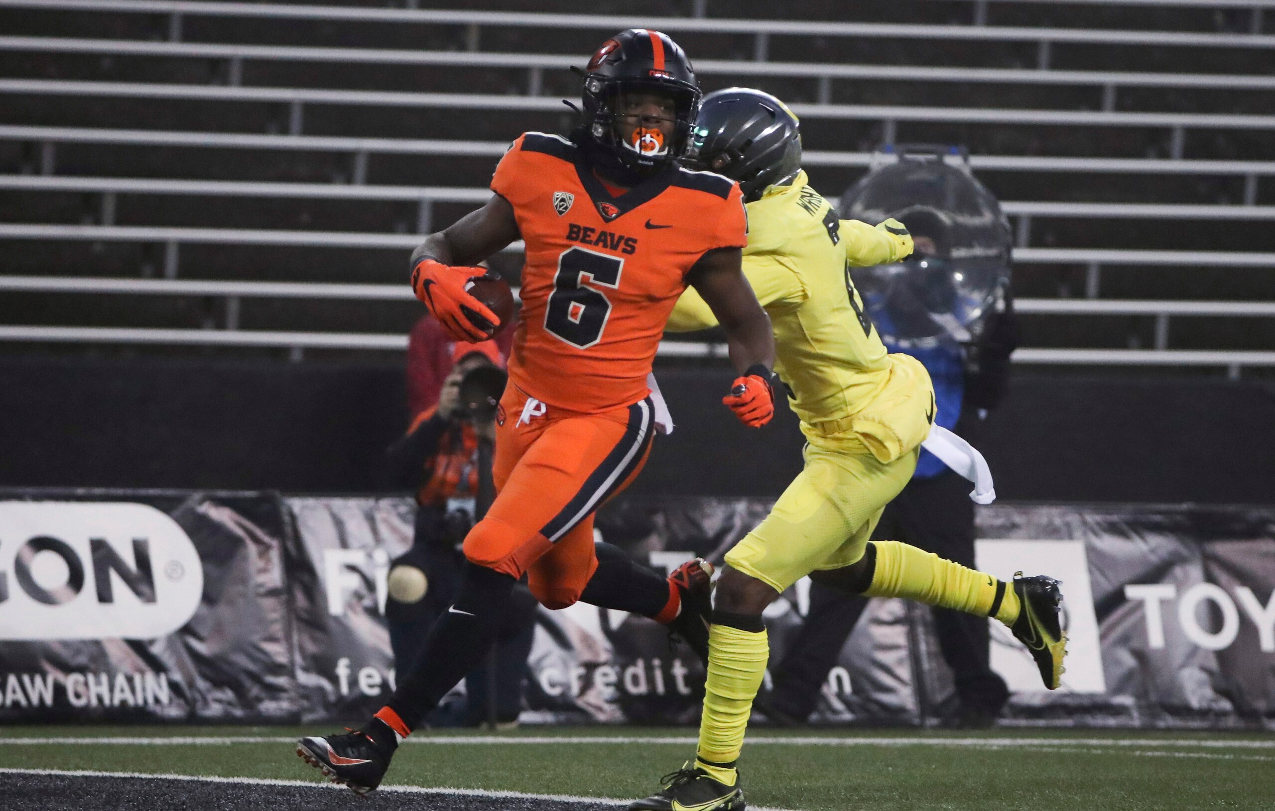 Oregon State RB Jermar Jefferson
