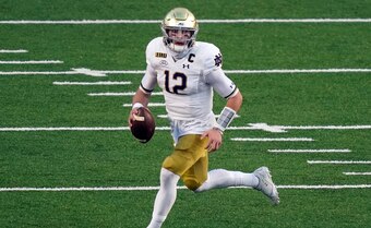 Notre Dame QB Ian Book