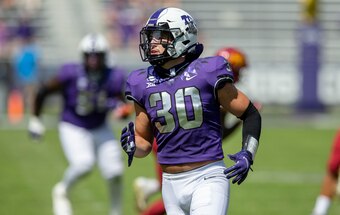 TCU linebacker Garret Wallow