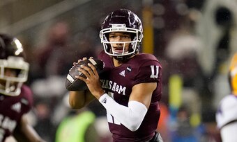 Texas A&M quarterback Kellen Mond