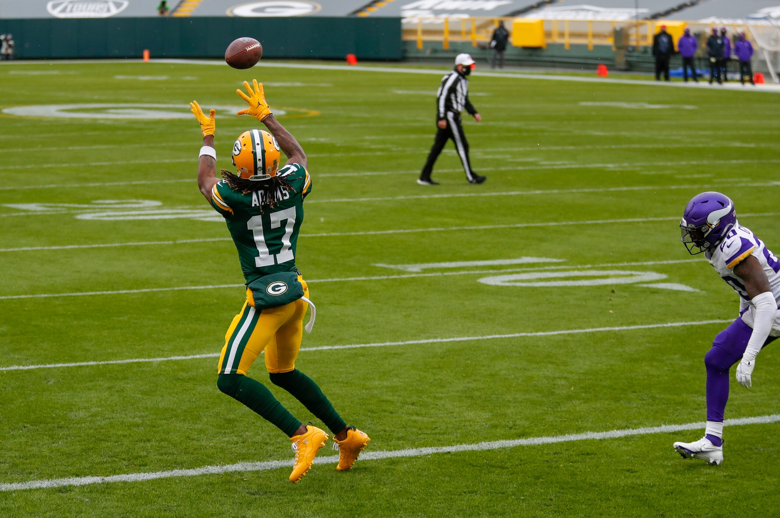 There's no NFL wide receiver more reliable than Davante Adams.