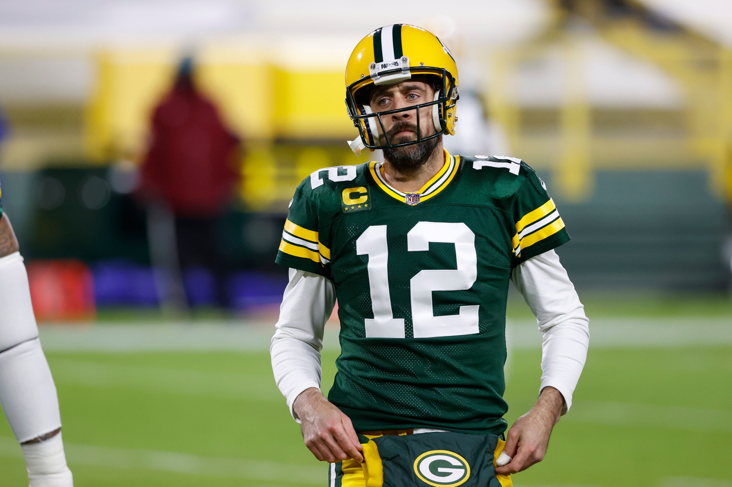 Aaron Rodgers has multiple passing touchdowns in all but one game this season.