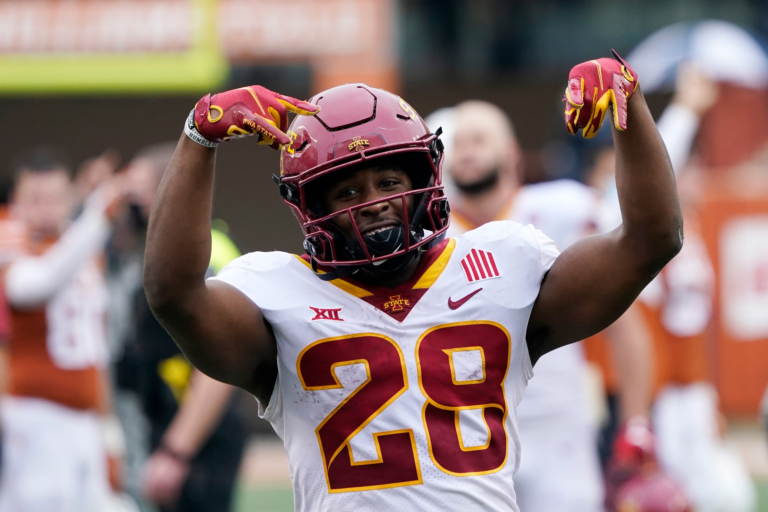 Iowa State RB Breece Hall Iowa State RB Breece Hall