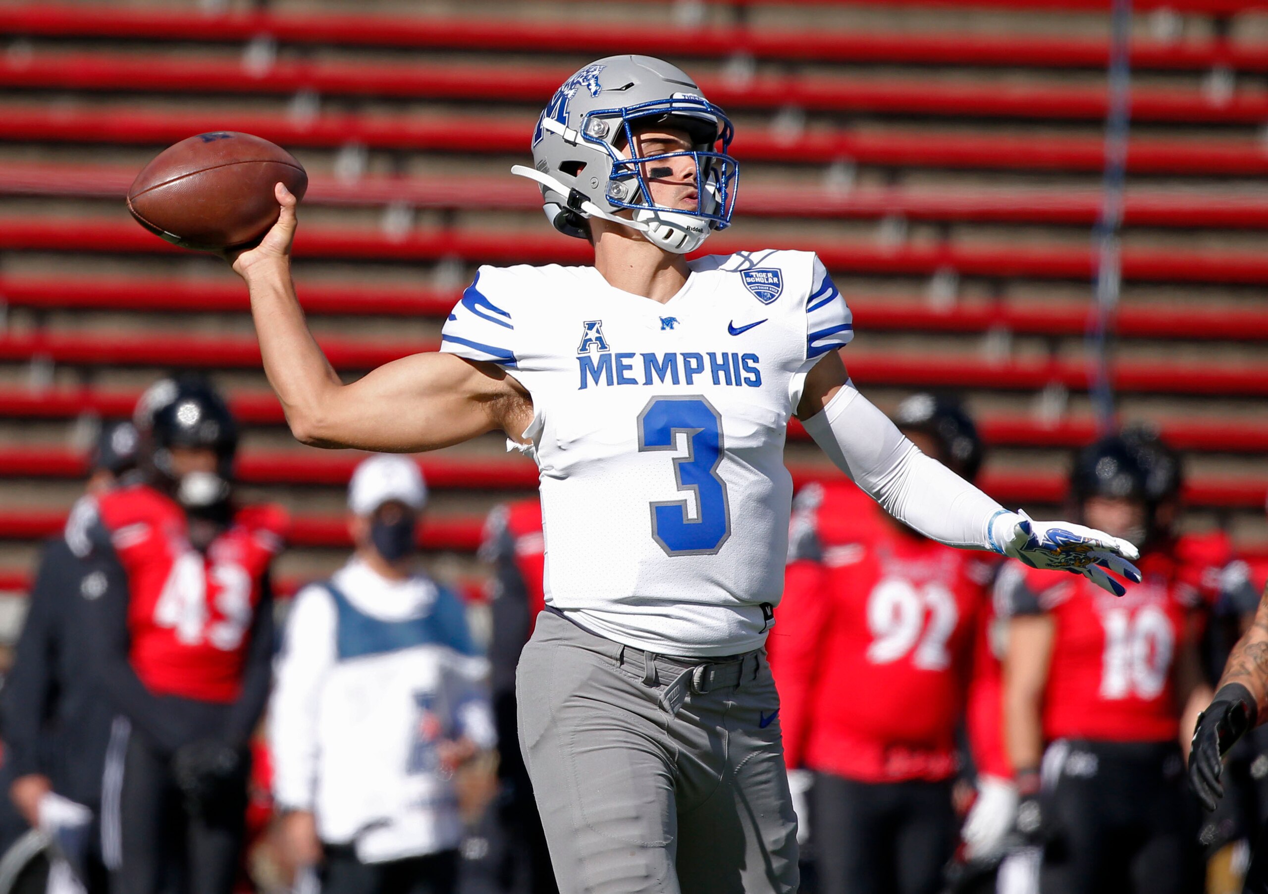 Memphis QB Brady White Memphis QB Brady White