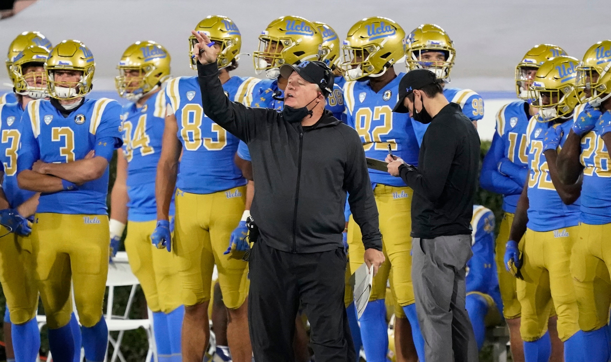 UCLA head coach Chip Kelly