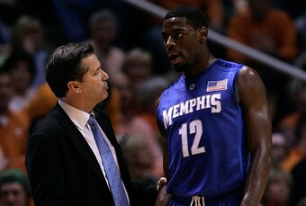 John Calipari and Tyreke Evans