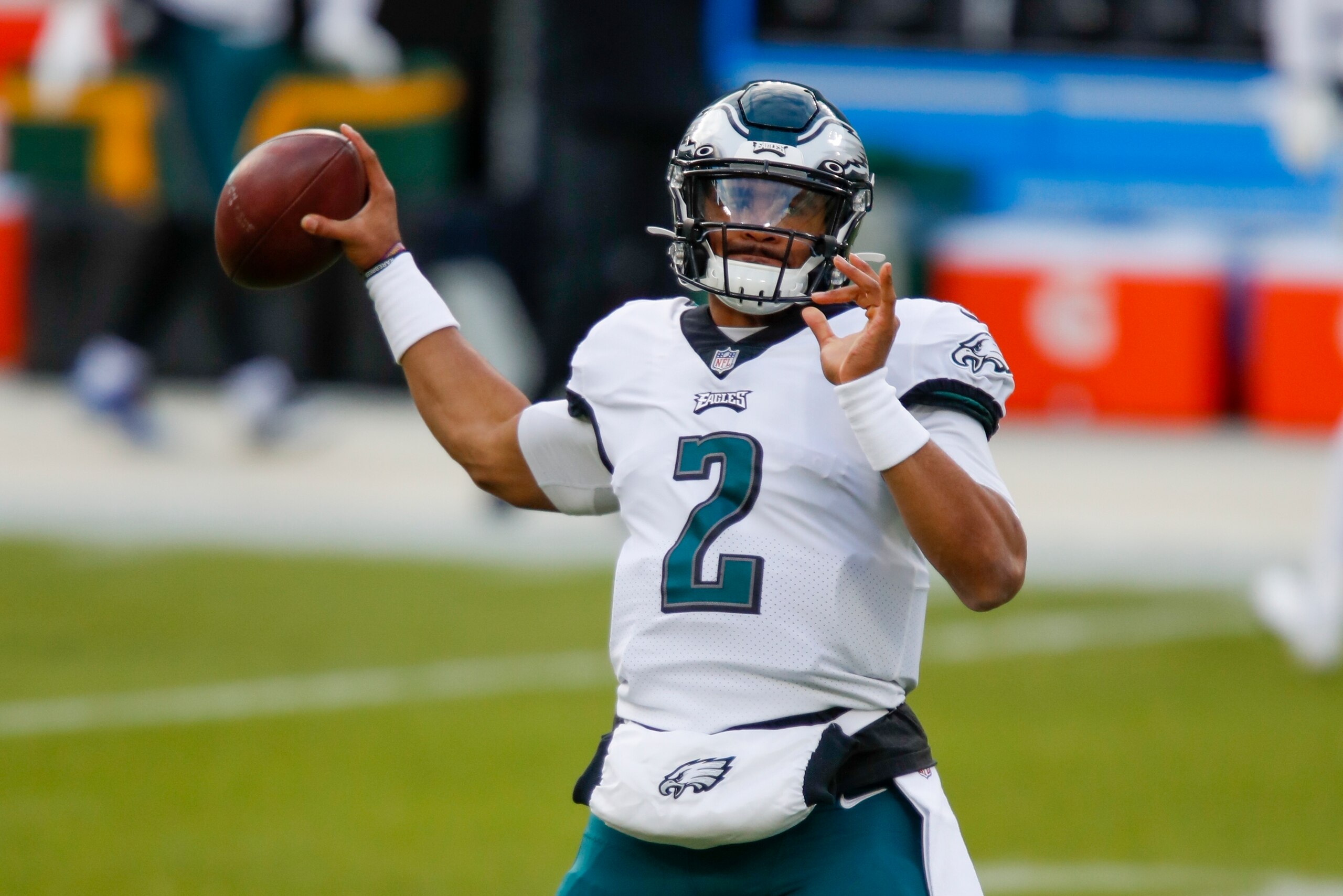 Philadelphia Eagles quarterback Jalen Hurts