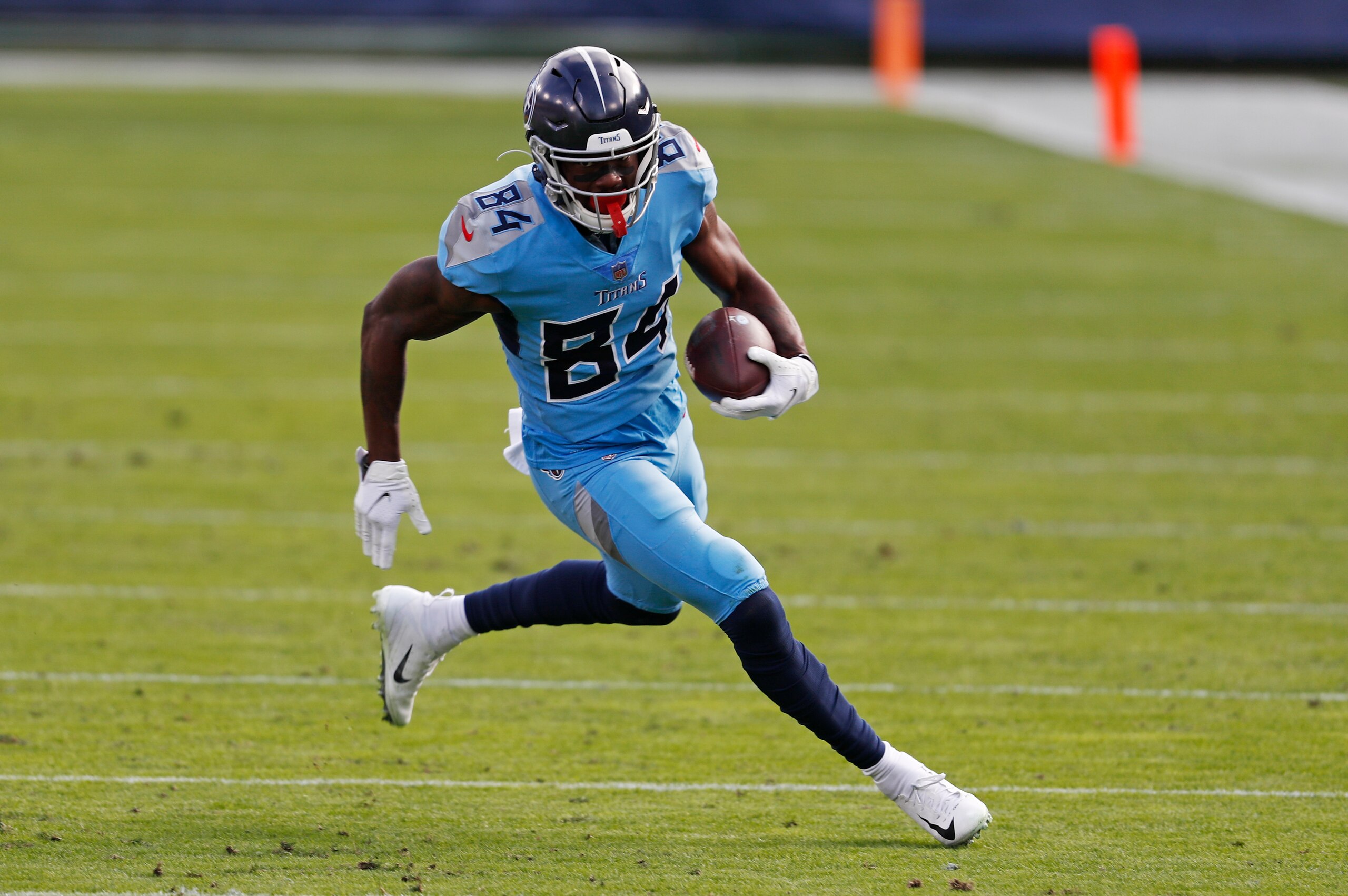 Corey Davis is emerging as a star wideout after years of underwhelming results.